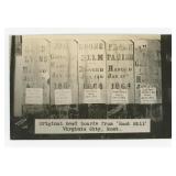 Boot Hill Virginia City Montana RPPC Postcard