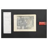 Red Arrow Jazz Lounge Postcard and Matches