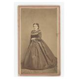 Disabled Circus Freak Midget CDV Photo