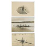 Sculling and Rowing RPPC Postcards