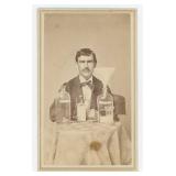 John C. McCullough Indiana Physician CDV Photo