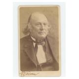 Louis Agassiz Biologist Geologist CDV Photo