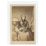 Ida Pfeiffer Ethnographer Signed CDV Photo