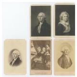 George Martha Washington CDV Photos