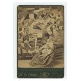 Identified Quilter and Crazy Quilt Cabinet Photo