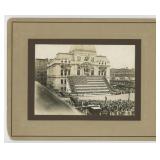 1916 Human Living Flag Providence City Hall Photo