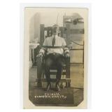 Nebraska Prison Electric Chair RPPC Postcard