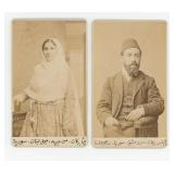 Elias Layyah Barakat Syria Philadelphia CDV Photos