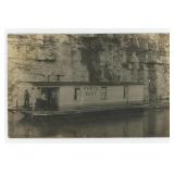 Floating Photography Studio RPPC Postcard