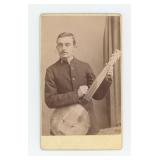 Salvation Army Musician Occupational CDV Photo