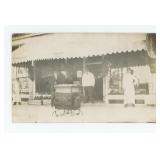 Fresh Roasted Peanut Vendor Cart RPPC Postcard
