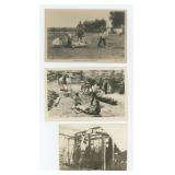 Cowboys Branding Cattle RPPC Postcards
