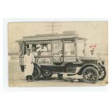 Cretors Motorized Lunch Wagon RPPC Postcard