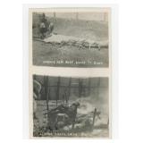 India Hindu Burial Cremation RPPC Postcard