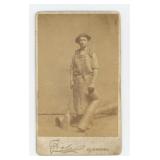 Occupational Canadian Chimney Sweep CDV Photo