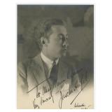 Jascha Heifetz Soviet Violinist Signed Photo