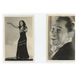 Cab and Blanche Calloway RPPC Postcards