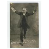Crazy Preacher RPPC Postcard
