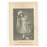 Teatro Zarzuela Madrid Automaton Postcard