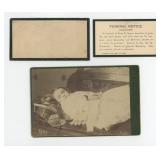 Victorian Post Mortem Baby Cabinet Card Photo