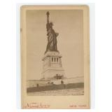 Newsboy Statue of Liberty Cabinet Photo