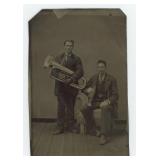 Occupational Musicians Tintype Photo