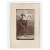 Occupational Mandolin Player Cabinet Photo