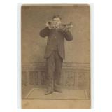 Occupational Double Trumpet Musician Cabinet Photo