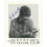 Koko Taylor Signed Photo