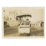 Atlantic City Boardwalk Rolling Wicker Chair Photo