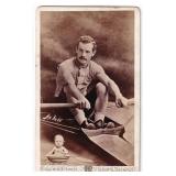 Ned Hanlan Champion Sculling Rowing CDV Photo