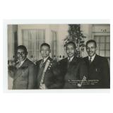 All Black Carolina Gospel Quartette Postcard