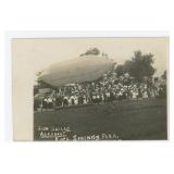 Jack Dallas Airship Rock Springs Park RPPC