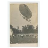 California Arrow Dirigible Torn Ruptured RPPC