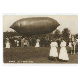 California Arrow Dirigible York Fairgrounds RPPC