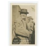Captain Baldwin Aeronaut 1910 RPPC Postcard