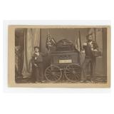 Stanton's Official Dispatch Patriotic CDV Photo