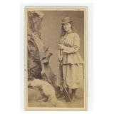 Martha Maxwell Naturalist Taxidermist CDV Photo