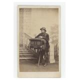 Scottish Organ Grinder CDV Photo