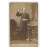 Occupational Preacher Reverend Cabinet Photo