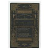 Mrs. Sarah Hembrow Post Mortem Funeral Card