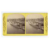 Steamer General Lytle Missouri Stereoview