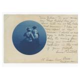 Milwaukee Wisconsin Cyanotype RPPC Postcard