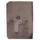 Occupational Daughter of a Carpenter Tintype Photo