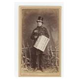 Occupational Town Crier Bellman CDV Photo