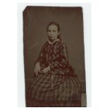 Occupational Seamstress Tintype Photo