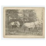 Stagecoach Buggy Wagon Driver Cabinet Photo
