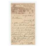 J.W. Queen Philadelphia Photographer Letter