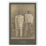 Walking Billboard Advertising Cabinet Photo