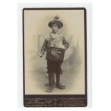 Immigrant Child Organ Grinder Cabinet Photo